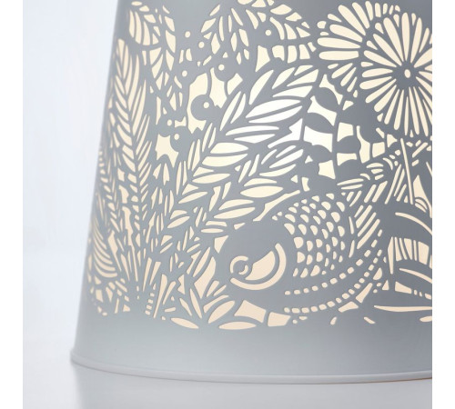 Lampa stołowa LED, biały/kolor mosiądzu SOLSKUR 104.245.17