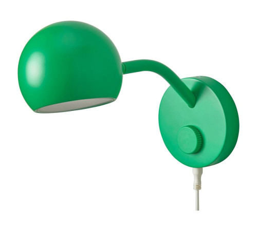 Lampa ścienna LED, można przyciemniać/zielony KORVSNÖRE 406.287.06