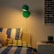 Lampa ścienna LED, można przyciemniać/zielony KORVSNÖRE 406.287.06