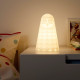 Lampa stołowa LED, biały/sowa SOLBO 603.478.47
