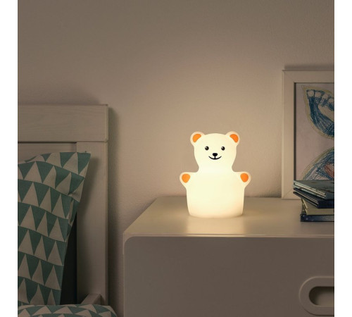 Lampka nocna LED, niedźwiedź na baterie TÖVÄDER 905.169.14