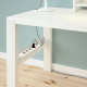 Письменный стол с полкой, регулируемой высотой, белый, PÅHL 096.193.42
