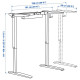 Podstawa sit/stand blatu, biały RELATERA 805.403.06