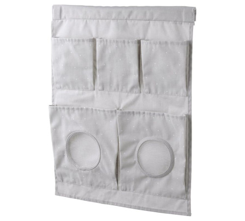 Zawieszany organizer, w kropki/jasnoszary LEN 105.432.71