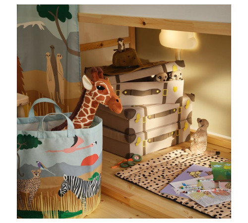 Torba, wielobarwny/sawanna SANDLÖPARE 806.127.08