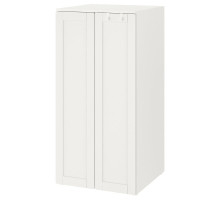 Szafa, biały biały/biała rama SMÅSTAD / PLATSA 094.301.47