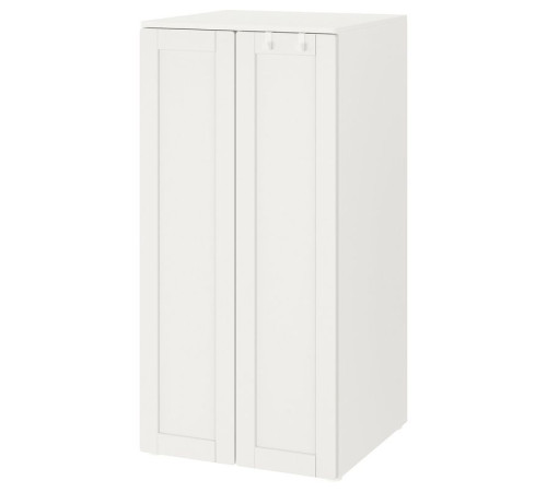 Szafa, biały biały/biała rama SMÅSTAD / PLATSA 094.301.47