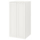 Szafa, biały biały/biała rama SMÅSTAD / PLATSA 094.301.47