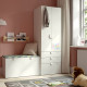 Regał, biały biały/z ławką SMÅSTAD / PLATSA 194.287.52