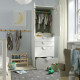 Dywan, w kropki/szary LEN 905.890.43