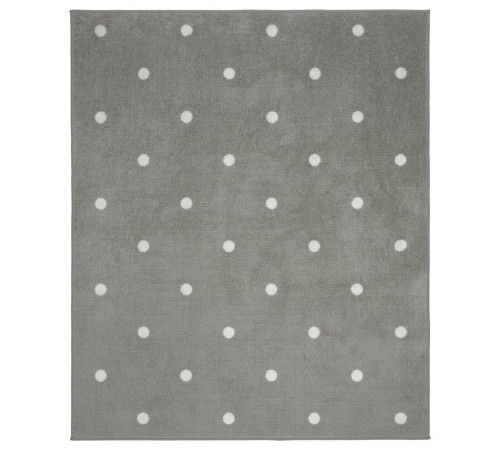 Dywan, w kropki/szary LEN 905.890.43