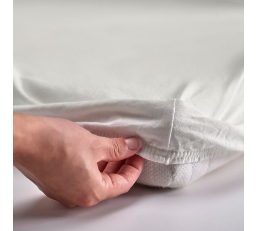 Prześcieradło z gumką/łóżko rozsuwa, biały BARNDRÖM 906.228.44