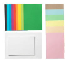 Papier, różne kolory/różne rozmiary MÅLA 301.933.23