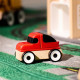 4-elementowy zestaw pojazdów, samochód sportowy / autobus szkolny śmieciarka / radiowóz/wielobarwny LILLABO 505.893.61