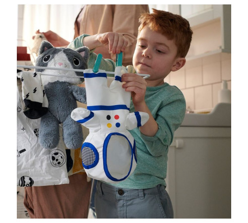 Pluszowy astronauta w skafandrze, kot AFTONSPARV 605.515.36