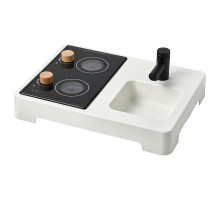 Миниатюрная игровая кухня, бело-черная, STENMUS 605.836.22
