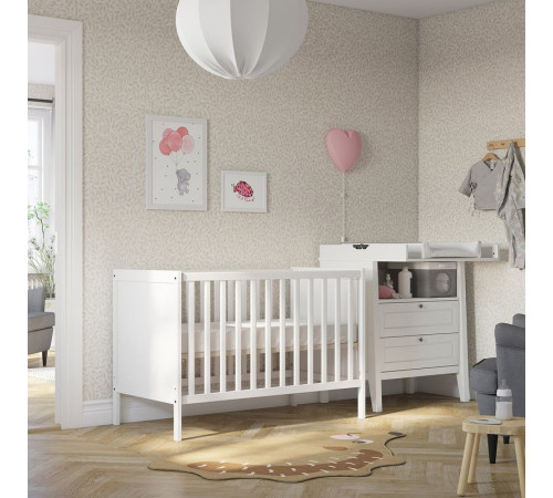 Łóżko dziecięce, biały SUNDVIK 002.485.67