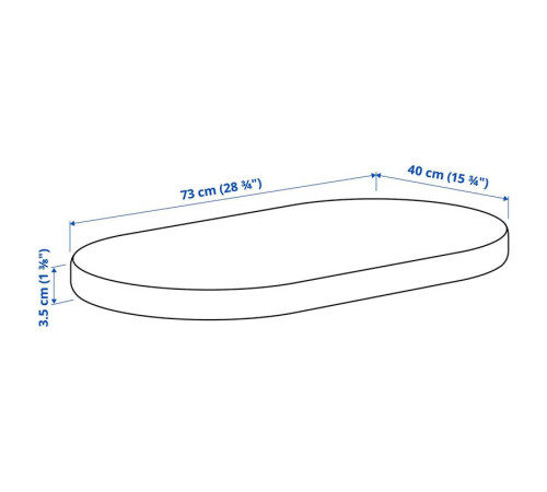 Materac do kołyski ÄLSKVÄRD 405.154.22