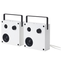 Беспроводные колонки Bluetooth, белые/2 шт., 3-е поколение, VAPPEBY 095.378.41