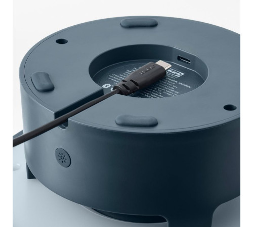 Настольная лампа с Bluetooth-динамиком, уличная/синяя VAPPEBY 405.107.35