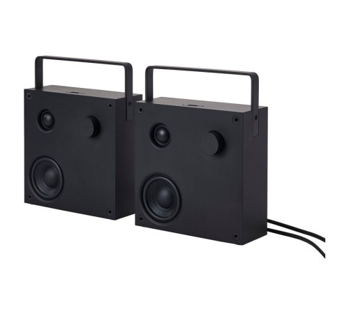 Беспроводные колонки Bluetooth, черные/2 шт., 3-е поколение, VAPPEBY 495.378.39