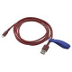 Разъем USB-A на Lightning, темно-красно-коричневый, LILLHULT 006.176.96