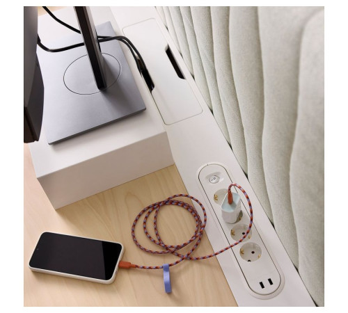 USB-C — USB-C, оранжевый/сиреневый LILLHULT 006.189.74