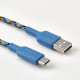 USB-A — USB-C, сине-оранжевый LILLHULT 206.176.95
