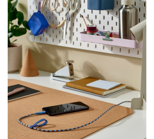 USB-A — USB-C, сине-оранжевый LILLHULT 206.176.95