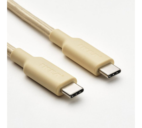 USB-C na USB-C, jaskrawy beżowo-żółty LILLHULT 406.177.03