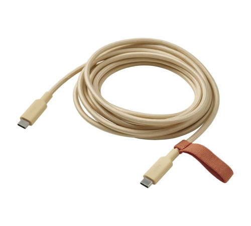 USB-C na USB-C, jaskrawy beżowo-żółty LILLHULT 406.177.03