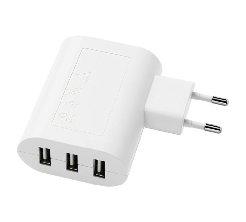 USB-зарядное устройство/3 порта, белое SMÅHAGEL 705.440.79
