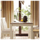 Zasłona, 2 szt., jasnobeżowy/na taśmie SANELA 706.314.39