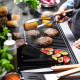 3-częściowy zest przyborów grill, stal nierdz/buk GRILLTIDER 206.137.44