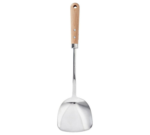 Łopatka do woka, stal nierdz/buk VARDAGEN 505.814.83