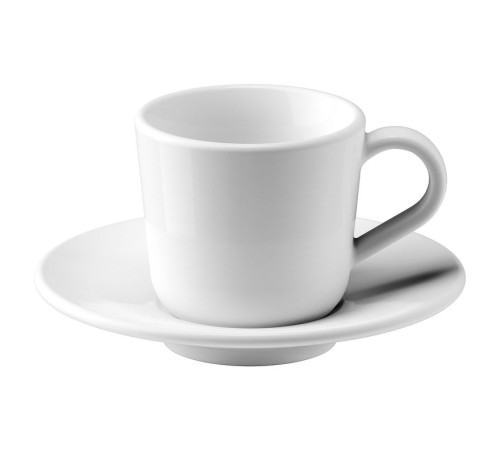 Чашка для эспрессо с блюдцем, белая, IKEA 365+ 102.834.09