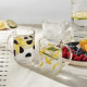 Kubek, różne kolory żółty/czarny SKEDSTÖR 805.947.14