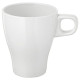 Кружка, керамогранит белая FÄRGRIK 601.439.92
