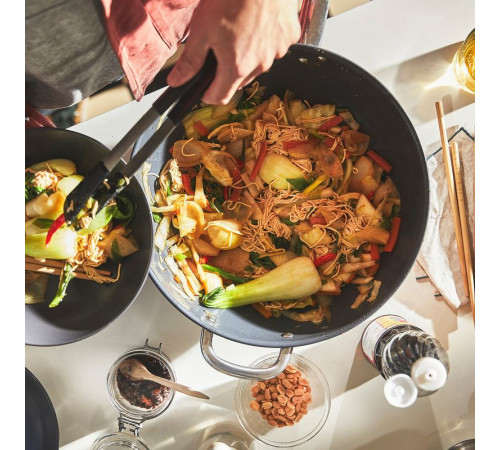 Wok, stal nierdz/powłoka zapobiegająca przywieraniu IKEA 365+ 105.807.15