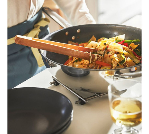 Wok, stal nierdz/powłoka zapobiegająca przywieraniu IKEA 365+ 105.807.15