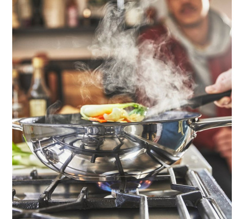 Wok, stal nierdz/powłoka zapobiegająca przywieraniu IKEA 365+ 105.807.15