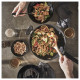Wok, powłoka zapobiegająca przywieraniu/stal nierdz MIDDAGSMAT 504.636.96