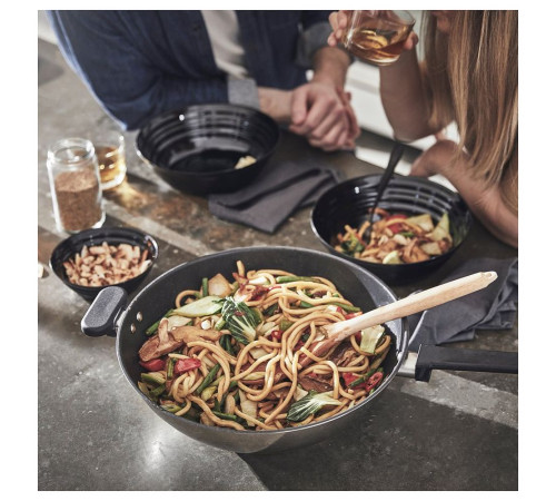 Wok, powłoka zapobiegająca przywieraniu/stal nierdz MIDDAGSMAT 905.452.28