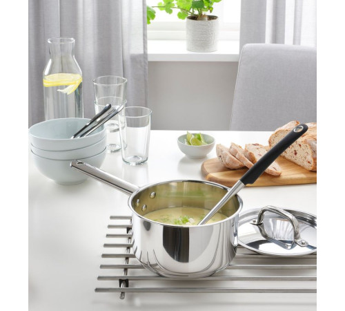 Кастрюля с крышкой, нержавеющая сталь, IKEA 365+ 404.842.32