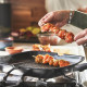 Patelnia grill., powłoka zapobiegająca przywieraniu czarny HEMLAGAD 305.809.03