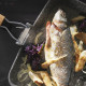 Patelnia grill., powłoka zapobiegająca przywieraniu czarny HUSKNUT 505.835.52