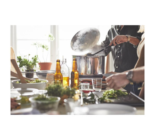 Кастрюля с крышкой, нержавеющая сталь, IKEA 365+ 404.842.70