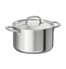 Кастрюля с крышкой, нержавеющая сталь, IKEA 365+ 604.842.50