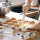 Przybory kuchenne, 4 szt., drewno/bladoróżowy BAKTIDER 206.330.87