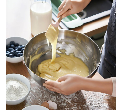 Przybory kuchenne, 4 szt., drewno/bladoróżowy BAKTIDER 206.330.87